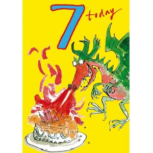 Woodmansterne - Dragon (2860) - Age 7 - Greeting Card Woodmansterne - Dragon (2860) - Age 7 - Greeting Card