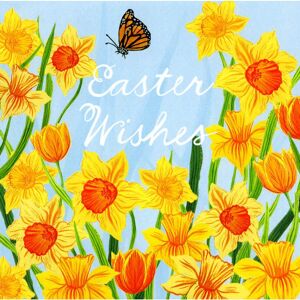 Woodmansterne - Easter Wishes Fluttering Spring Beauty - Greeting Card Woodmansterne - Easter Wishes Fluttering Spring Beauty - Greeting Card