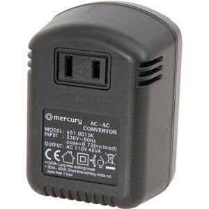 Mercury UK Voltage Converter - 230V to 110V - 45W Mercury UK Voltage Converter - 230V to 110V - 45W