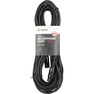 Chord Electronics - 190.107UK - 12 m - XLRF XLRM Noir - Audio cable - Publicité Chord Electronics - 190.107UK - 12 m - XLRF XLRM Noir - Audio cable - Publicité