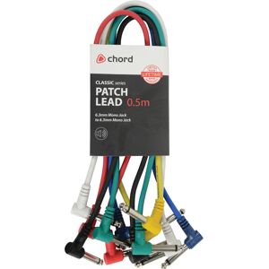 Chord Electronics PATCH050CL - Mono jack ljudkabel - 0,5m Chord Electronics PATCH050CL - Mono jack ljudkabel - 0,5m