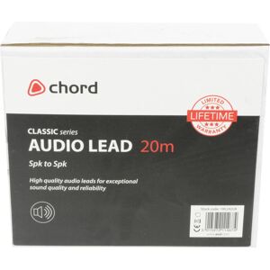 Chord Electronics 190.242UK 20 m Speakon Audio Cable - Black Chord Electronics 190.242UK 20 m Speakon Audio Cable - Black