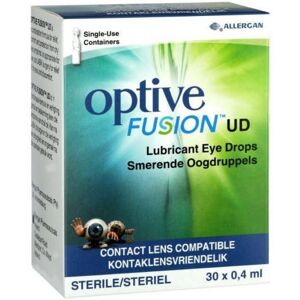 Soluzione Oftalmica Optive Fusion Ud di Allergan - Sterile, 30 x 0,4ml Soluzione Oftalmica Optive Fusion Ud di Allergan - Sterile, 30 x 0,4ml