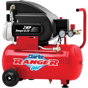 Clarke - Ranger 8/25 - 24 Litre - 2hp - Air Compressor Clarke - Ranger 8/25 - 24 Litre - 2hp - Air Compressor