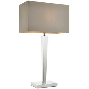 Endon Lighting Moreto Single Light Table Lamp - Polished Chrome Finish - 60W Endon Lighting Moreto Single Light Table Lamp - Polished Chrome Finish - 60W