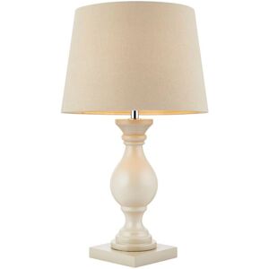 Lampe de table Marsham d'Endon Lighting - Ivoire - E14 - Publicité Lampe de table Marsham d'Endon Lighting - Ivoire - E14 - Publicité