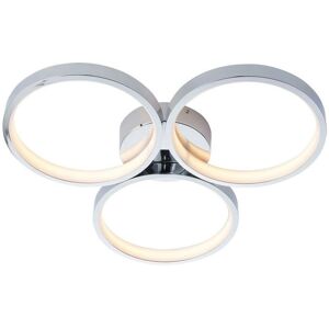 Endon Radius Chrome 3-LED Round Ceiling Light - Ceiling Light Endon Radius Chrome 3-LED Round Ceiling Light - Ceiling Light