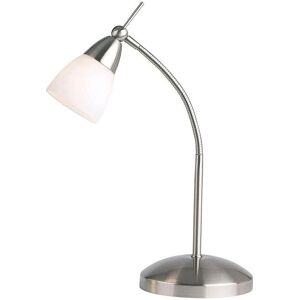 Lampe de Table Tactile Satin Chrome Endon Lighting 652-TLSC - Publicité Lampe de Table Tactile Satin Chrome Endon Lighting 652-TLSC - Publicité