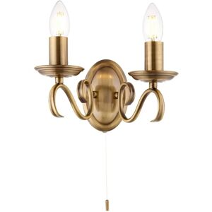 Netlighting Bernice 2 Light Indoor Candle Wall Light - Wall Light Netlighting Bernice 2 Light Indoor Candle Wall Light - Wall Light