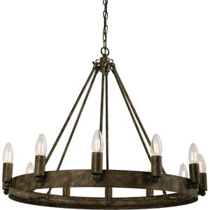 Endon Lighting Chevalier 12 Light Pendant - Aged Metal Endon Lighting Chevalier 12 Light Pendant - Aged Metal