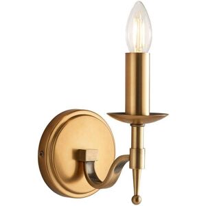 Interiors 1900 CA1W1B Antique Brass Wall Light - Wall Light Interiors 1900 CA1W1B Antique Brass Wall Light - Wall Light