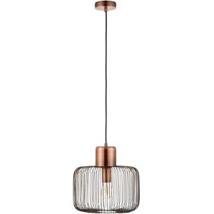 Endon Lighting Nicola 1 Light Ceiling Pendant - Antique Copper - Ceiling Pendant Endon Lighting Nicola 1 Light Ceiling Pendant - Antique Copper - Ceiling Pendant