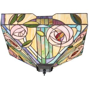 Interiors 1900 Willow 2 Light Large Ceiling Flush Light - Ceiling Light Interiors 1900 Willow 2 Light Large Ceiling Flush Light - Ceiling Light