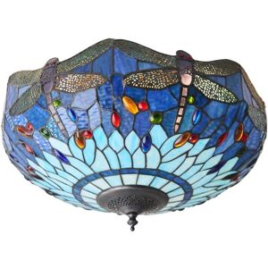 Interiors 1900 Dragonfly Blue - Medium Ceiling Light - IP20 Interiors 1900 Dragonfly Blue - Medium Ceiling Light - IP20