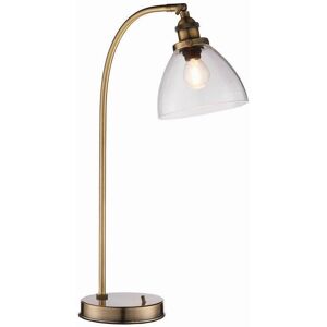 Lampe de bureau Hansen - Laiton ancien - Style vintage 'resto' - Publicité Lampe de bureau Hansen - Laiton ancien - Style vintage 'resto' - Publicité