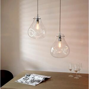 Endon Lighting Endon Utopia Single Light Glass Ceiling Pendant - Pendant Light Endon Lighting Endon Utopia Single Light Glass Ceiling Pendant - Pendant Light