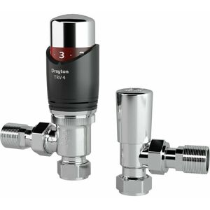 Drayton - TRV4 - Anthracite - 15mm - Angle Valve Drayton - TRV4 - Anthracite - 15mm - Angle Valve