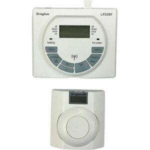 Drayton LP20RFDS - Wireless Thermostat & 7-Day Programmable Heater Control Drayton LP20RFDS - Wireless Thermostat & 7-Day Programmable Heater Control