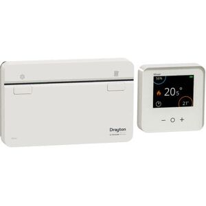 Drayton WT714R9K0902 Wireless White Thermostat - Thermostat Drayton WT714R9K0902 Wireless White Thermostat - Thermostat