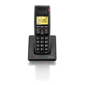 British Telecom Diverse 7100 Black DECT Phone with Caller ID British Telecom Diverse 7100 Black DECT Phone with Caller ID