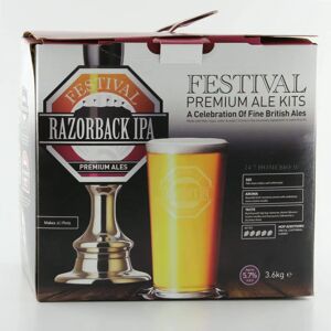 Festival Premium Ale Razorback Ipa 40 Pint Homebrew Beer Kit - Beer Type Festival Premium Ale Razorback Ipa 40 Pint Homebrew Beer Kit - Beer Type