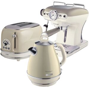 Ariete ARPK4 Retro Style Jug Kettle, 2 Slice Toaster & Espresso Machine Set - Kitchen Appliance Ariete ARPK4 Retro Style Jug Kettle, 2 Slice Toaster & Espresso Machine Set - Kitchen Appliance
