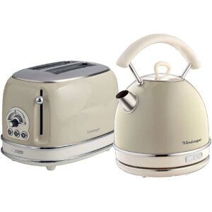 Ariete ARPK10 Retro Style Dome Kettle and 2 Slice Toaster Set - Vintage Design Ariete ARPK10 Retro Style Dome Kettle and 2 Slice Toaster Set - Vintage Design