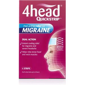4head Brand Quickstrip Headache Relief - Migraine & Headache Strips 4head Brand Quickstrip Headache Relief - Migraine & Headache Strips