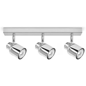 ValueLights Benton 3 Way Silver Bathroom Ceiling Bar Spotlight - Ceiling Spotlight Bar ValueLights Benton 3 Way Silver Bathroom Ceiling Bar Spotlight - Ceiling Spotlight Bar