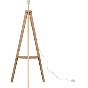 ValueLights Model - Brown Tripod Floor Lamp Base with Storage Shelf ValueLights Model - Brown Tripod Floor Lamp Base with Storage Shelf