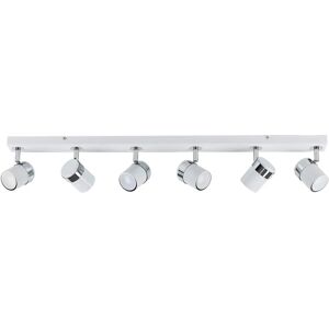 ValueLights Rosie 6 Way White Ceiling Spotlight - Ceiling Spotlight ValueLights Rosie 6 Way White Ceiling Spotlight - Ceiling Spotlight