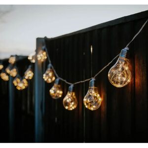 ValueLights Set of 20 IP44 Rated Battery Operated Outdoor Decorative Warm White L - String Lights ValueLights Set of 20 IP44 Rated Battery Operated Outdoor Decorative Warm White L - String Lights