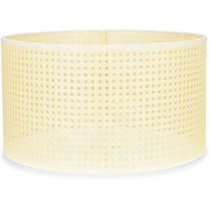 ValueLights Reni XL Modern Cream Woven Rattan Wicker Effect Cylinder Ceiling Pendant - Ceiling Pendant ValueLights Reni XL Modern Cream Woven Rattan Wicker Effect Cylinder Ceiling Pendant - Ceiling Pendant