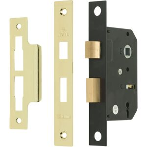 Sterling MLS325 - Brass Mortice Sashlock - 2.5in Sterling MLS325 - Brass Mortice Sashlock - 2.5in