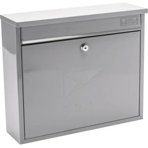 Burg-Wächter MB02FG Gray Weatherproof Wall Mailbox - Mailbox Burg-Wächter MB02FG Gray Weatherproof Wall Mailbox - Mailbox