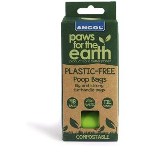 Ancol Dog Plastic Free Poop Bag Refill - Pack of 4 Ancol Dog Plastic Free Poop Bag Refill - Pack of 4