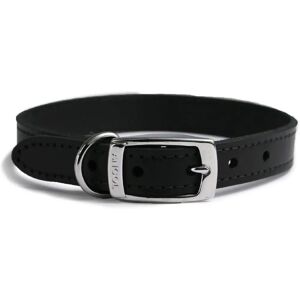 Ancol Heritage Leather Collar Black 25mm X55-63cm Sz 8 - Dog Collar Ancol Heritage Leather Collar Black 25mm X55-63cm Sz 8 - Dog Collar
