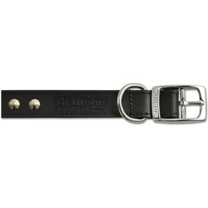 Ancol Heritage Leather Stud Dog Collar - Black - Size 5 (39-48cm) - Dog Collar Ancol Heritage Leather Stud Dog Collar - Black - Size 5 (39-48cm) - Dog Collar