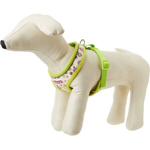 Ancol Lime Flowers Dog Harness - Small 34-45cm Ancol Lime Flowers Dog Harness - Small 34-45cm