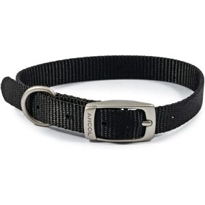 Ancol Viva Nylon Dog Collar - Black - Dog Collar Ancol Viva Nylon Dog Collar - Black - Dog Collar