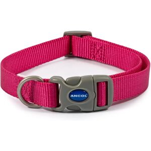 Ancol Heritage Raspberry Nylon Collar - Dog Collar Ancol Heritage Raspberry Nylon Collar - Dog Collar