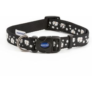 Ancol - Daisy Fashion - Zwart - 30-50cm - Hondenshalsband Ancol - Daisy Fashion - Zwart - 30-50cm - Hondenshalsband