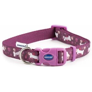Ancol lila knogle- og potehalsband - 20-30cm Ancol lila knogle- og potehalsband - 20-30cm