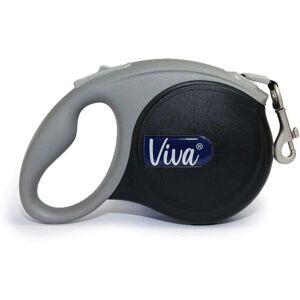 Ancol Viva Retractable Dog Lead - Black - 5m - Large (50kg) - Dog Lead Ancol Viva Retractable Dog Lead - Black - 5m - Large (50kg) - Dog Lead