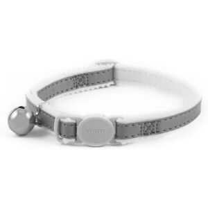 Ancol Silver Reflective Safety Cat Collar - One Size Ancol Silver Reflective Safety Cat Collar - One Size
