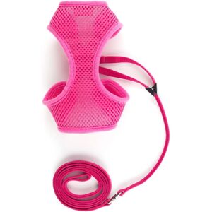 Ancol Pink Medium Nylon Cat Harness - Cat Harness Ancol Pink Medium Nylon Cat Harness - Cat Harness