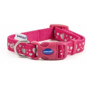 Ancol Roze Hartjes Mode Hondenhalsband - Hondenhalsband Ancol Roze Hartjes Mode Hondenhalsband - Hondenhalsband
