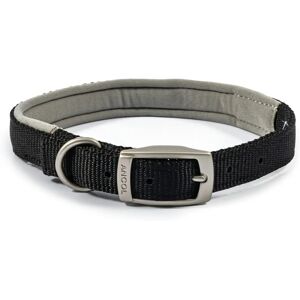 Ancol Black Nylon Padded Dog Collar - 35-43cm Ancol Black Nylon Padded Dog Collar - 35-43cm