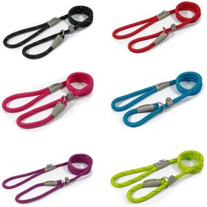 Ancol Viva Rope Lead Black 1.07m x 12mm - Dog Lead Ancol Viva Rope Lead Black 1.07m x 12mm - Dog Lead