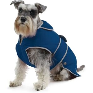 Ancol Stormguard Dog Coat - Navy Blue Large - Fleece Lined Ancol Stormguard Dog Coat - Navy Blue Large - Fleece Lined